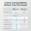 eufy Security by Anker SmartTrack Link (Black, 4-Pack), Android not Supported, Works with Apple Find My (iOS only), Key Finder, Bluetooth Tracker for Earbuds and Luggage, Phone Finder, Water Resistant view 2