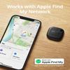 eufy Security by Anker SmartTrack Link (Black, 4-Pack), Android not Supported, Works with Apple Find My (iOS only), Key Finder, Bluetooth Tracker for Earbuds and Luggage, Phone Finder, Water Resistant view 3