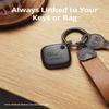 eufy Security by Anker SmartTrack Link (Black, 4-Pack), Android not Supported, Works with Apple Find My (iOS only), Key Finder, Bluetooth Tracker for Earbuds and Luggage, Phone Finder, Water Resistant view 4