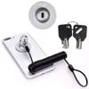 I3C Laptop Cable Lock Hardware Security Cable Lock Anti Theft Retractable Lock with Anchor Plate for Tablet Laptop Notebooks Smartphone and Other Electronic Products view 1