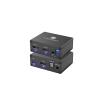 HDMI Splitter with Audio Extractor, HDMI Splitter 1 in 2 Out 4k 60 with 3.5mm Stereo Audio and Multi-Resolution Output, Supports Downscale, HDR, 18 Gbps, HDCP 2.2, for Xbox PS5 Soundbar UHD TV view 1