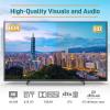 HDMI Splitter with Audio Extractor, HDMI Splitter 1 in 2 Out 4k 60 with 3.5mm Stereo Audio and Multi-Resolution Output, Supports Downscale, HDR, 18 Gbps, HDCP 2.2, for Xbox PS5 Soundbar UHD TV view 3