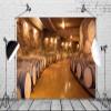 BELECO Vintage Wine Cellar Backdrop - 5x3ft Fabric Old Winery Storage Room Background for Bar Club Pub Scene Men Adults Portrait Photoshoot Studio Props view 2