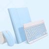 QIYIBOCASE Keyboard Case with Mouse for iPad 10.2inch, Case for iPad 9th/8th/7th Gen/Air3/Pro10.5 with Keyboard and Mouse, Slim Candy Detachable Magnetic Keyboard with Pencil Holder (Sky Blue) view 2