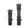 Andoer Camera MF Supertelezoom Lens F/8.3-16 420-800 mm T2 Mount with FX Mount Adapter Ring 1/4 Thread for Fujifilm X-Pro2 X-E2 X-E3 X-A5 X-M1 X-T1 X-T2 XT2 3 X-T. 10 X-T20 X-T30 X-H1 X-Mount Cameras view 2