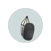 Bonateks, Round Digital Printed Mouse Mat Non Slip Backing for Office and Home Use Diameter 22cm view 2