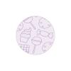 Bonateks, Round Digital Printed Mouse Mat Non Slip Backing for Office and Home Use Diameter 22cm view 4