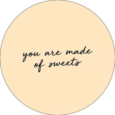 Bonateks, Round Digital Printed Mouse Mat Non Slip Backing for Office and Home Use Diameter 22cm