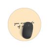 Bonateks, Round Digital Printed Mouse Mat Non Slip Backing for Office and Home Use Diameter 22cm view 2