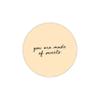 Bonateks, Round Digital Printed Mouse Mat Non Slip Backing for Office and Home Use Diameter 22cm view 4