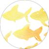 Bonateks, Round Digital Printed Mouse Mat Non Slip Backing for Office and Home Use Diameter 22cm view 1