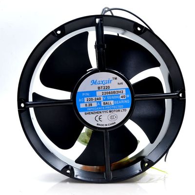 1 PCS 22060B2H2 AC220V 0.18A 40W Cabinet Cooling Fan Cooling Fan