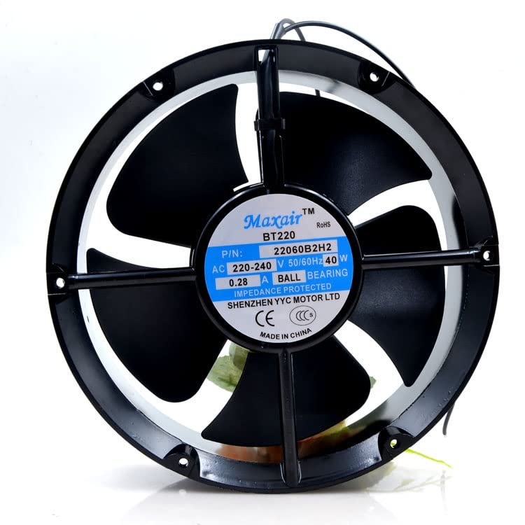 1 PCS 22060B2H2 AC220V 0.18A 40W Cabinet Cooling Fan Cooling Fan