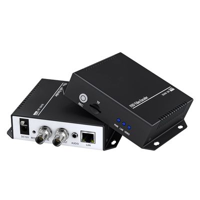 UNISHEEN H.265 H.264 Video Encoder SDI Level-B 1080p60 Live Streaming Encoder One Key Recording Rotate Flip Mirror Clip