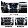ZEARLY Double Din Car Stereo Audio 9 Inch Touchscreen in-Dash GPS Navigation Android Head Unit for Toyota 4Runner 2009-2017 Support Steering Wheel Control/Carplay/USB,M150s view 2