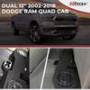 Bbox Dual 12 Inch Subwoofer Sealed Enclosure - Fits 2002-2018 Dodge Ram Quad Cab - Carpeted Car Subwoofer Boxes & Enclosures - Subwoofer Box Improves Audio Quality, Sound and Bass - Charcoal view 2
