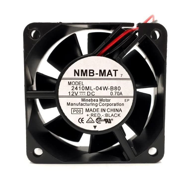 1 PCS 2410ML-04W-B80 12V 0.70A 606025mm Cooling Fan
