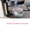 RADHAX Microscope Kit 9-Speed Dimming Microscope LED Light Sources Adjustable Bottom Microscope Ring Light Microscope Lens Adapters view 4