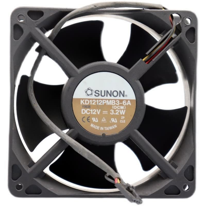 1 PCS KD1212PMB3-6A DC12V 3.2W 12012038mm Cooling Fan