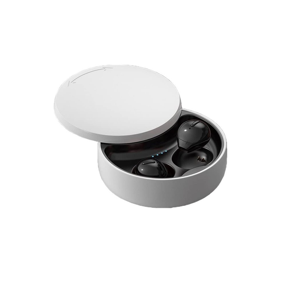 SZHTFX Bluetooth Earbuds Invisible Small Mini Bluetooth Earbud for Music, Home, Work (Black)