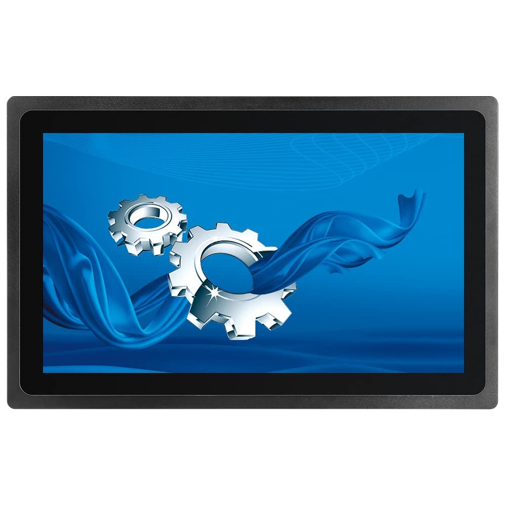 LEANGLE 18.5" 16:9Monitor Industrial Panel PC Embedded Display,Capacitive Touch Screen,2 or 6*COM,RS232 or RS485,Windows 10 or Linux Ubuntu
