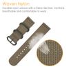 FINTIE Band Compatible with Garmin Vivoactive 5/6/3, Venu/Sq/Sq 2/2 Plus, Forerunner 165/55/645/245 Music, 20mm Soft Nylon Replacement Strap Band, Desert Tan view 2