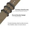 FINTIE Band Compatible with Garmin Vivoactive 5/6/3, Venu/Sq/Sq 2/2 Plus, Forerunner 165/55/645/245 Music, 20mm Soft Nylon Replacement Strap Band, Desert Tan view 4
