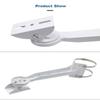 V-Fiabilidad 11.8'' (300mm) Heavy Duty CCTV Camera Mount Bracket - Weatherproof Pole/Wall/Corner Mount, Adjustable 90 Tilt for Bullet/PTZ/Dome IP Security Cameras view 2