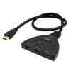 2.97Gbps Bandwidth 4K 1080P HDMI 3 Port HD Converter Auto Video Switch Switcher view 1