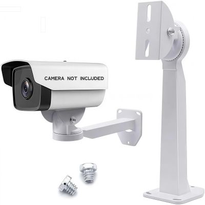 V-Fiabilidad Security Camera Duckbill Wall Mount Bracket - 11.8 Inch Heavy-Duty Aluminum, 360 Swivel & 90 Tilt, Universal Indoor/Outdoor Surveillance Camera Mount (22 lbs Capacity)