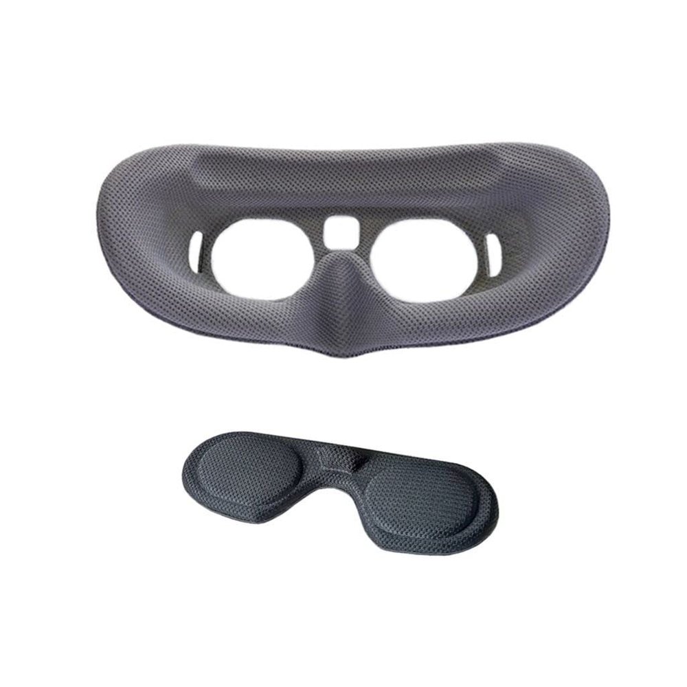 QWinOut Comfortable Sponge Protective Eye Pad Compatible with DJI Goggles2 Lens Protective Cover Drone Glasses Replacement Accessery (Grey Combo)
