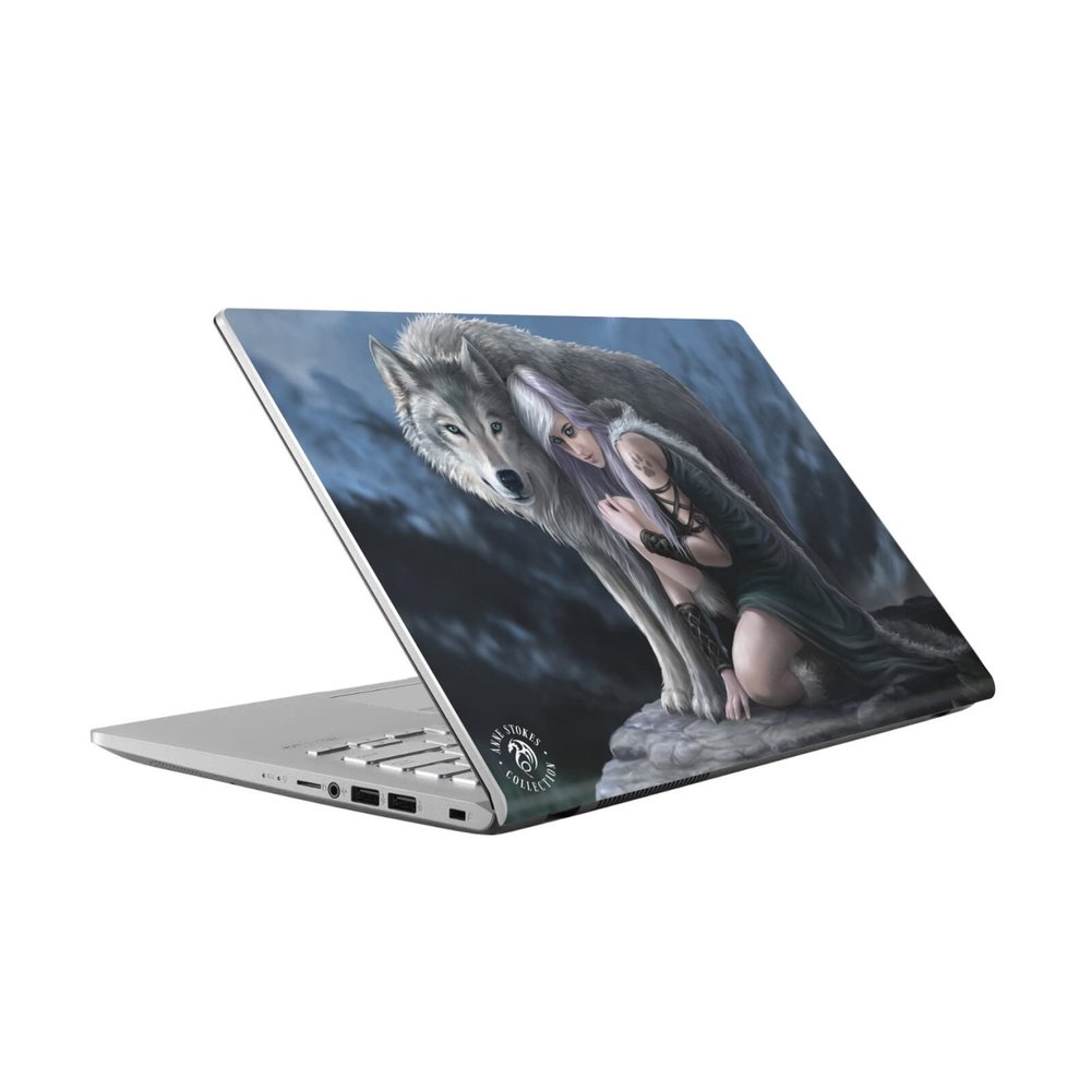 Head Case Designs Officially Licensed Anne Stokes Wolves Protector Artwork Vinyl Sticker Skin Decal Cover Compatible with Asus Vivobook 14 X409FA-EK555T