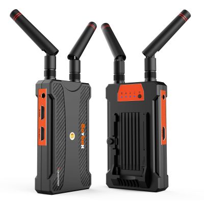 BOVBOX Pro Long Range Wireless HDMI Transmitter and Receiver,820ft (250m), 1 to 4 Receivers with 1080P@60Hz & Audio Input,0.06S Latency, for Outdoor Camera, Live Streaming & Church