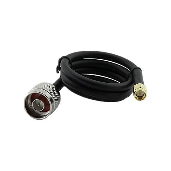 keisnoaja RF Cable Adaptors RG58 50 CM with N Male to SMA Male RF Pigtail Extender Cable