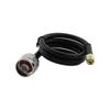 keisnoaja RF Cable Adaptors RG58 50 CM with N Male to SMA Male RF Pigtail Extender Cable view 1