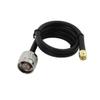 keisnoaja RF Cable Adaptors RG58 50 CM with N Male to SMA Male RF Pigtail Extender Cable view 2