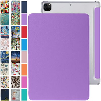DuraSafe Cases for iPad Pro 12.9 inch 6 5 4 Generation Case A2436 MHNF3LL/A MHNG3LL/A MNXR3LL/A MNXT3LL/A A2378 MHNF3LL/A MHNG3LL/A A2229 MY2H2LL/A A2461 MHNH3LL/A MHNJ3LL/A MHNK3LL/A - Purple