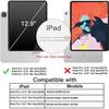 DuraSafe Cases for iPad Pro 12.9 inch 6 5 4 Generation Case A2436 MHNF3LL/A MHNG3LL/A MNXR3LL/A MNXT3LL/A A2378 MHNF3LL/A MHNG3LL/A A2229 MY2H2LL/A A2461 MHNH3LL/A MHNJ3LL/A MHNK3LL/A - Purple view 3