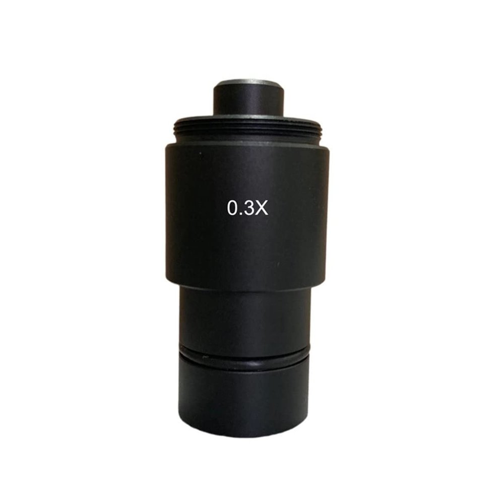 RADHAX Microscope Kit 0.3X Microscope CCD Camera Lens Ocular Adapter for Biological Stereo Microscope Microscope Lens Adapters (Color : 23.2mm)
