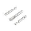 PROPFE Wire Rope Clamps 10pcs Cable Railing 1/8" Wire Rope 3mm Threaded Stud Tension End Fitting Toggle Anchor Terminal for Wood Stair Deck Post Wire Rope Clips (Size : for 3mm Wire) view 2