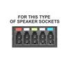 5X Extender 5m Speaker Cables Red Black Compatible with Sony Home Cinema Theater Sound Bar Subwoofer view 2