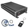 Kicker 46CXA12001T 1200W Mono Class D Subwoofer Amp with 46CK8 amp Wiring kit and DIAS Keychain view 1