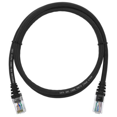 Cat6 Patch Cord 80 Centimeters Network Cable 100% Copper Black 80cm - CPC