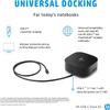 HP USB-C Essential Dock G5 (8 in 1 Adapter for USB-C and Thunderbolt-Enabled Laptops, Notebooks and PCs - Single Cable for Charging, Networking, or Data Transfers), Black view 2