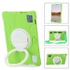 AKNICI TECLAST Tablet M40Plus P30S P40HD Case Kids, Shockproof Silicone Case with 360 Kickstand Handle Shoulder Strap Pencil Holder Cover for TECLAST M40Plus P30S P40HD/Blackview Tab 12, Green view 3