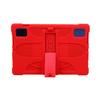AKNICI Silicone Case for TECLAST M50HD/TECLAST M50/TECLAST M50 Pro/TECLAST M40Plus/TECLAST P30S/TECLAST P40HD/Blackview Tab 12 Pro/Blackview Tab 7 Pro/OSCAL Pad10, Kickstand Shoulder Strap, Red view 4