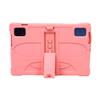 AKNICI Silicone Case for TECLAST M50HD/TECLAST M50/TECLAST M50 Pro/TECLAST M40Plus/TECLAST P30S/TECLAST P40HD/Blackview Tab 12 Pro/Blackview Tab 7 Pro/OSCAL Pad10, Kickstand Shoulder Strap, Pink view 4