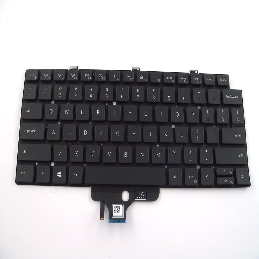 Bayjebu New/Orig Parts for Dell Latitude 5320 7310 7320 13.3 inch Keyboard US English Backlit 018YPJ 18YPJ