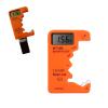 Battery Tester, Universal Battery Checker Small Battery Tester for C, , AAA, D, N, 9V, 6F22 Battery 1.5V 3V Button Battery, Battery Tester Checker (Orange) view 4