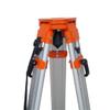 Calif International Aluminum Flat Head Heavy Duty Contractor Tripod, Surveying Tripod for Prism, Telescoping Legs Tripod Instrument, Level Theodolite view 2